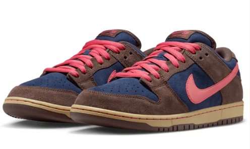 Nike SB Dunk Low Pro Baroque Brown / Adobe / Midnight Navy
