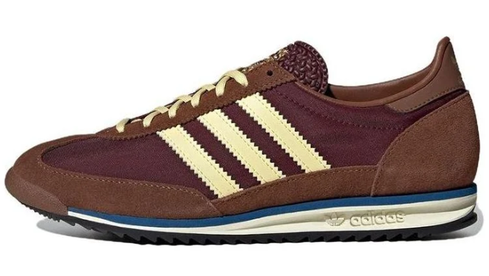 Women's adidas SL 72 OG Sneakers - Preloved Brown / Almost Yellow