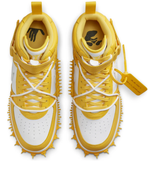 Nike x Off-White Air Force 1 Mid SP Varsity Maize DR0500-101