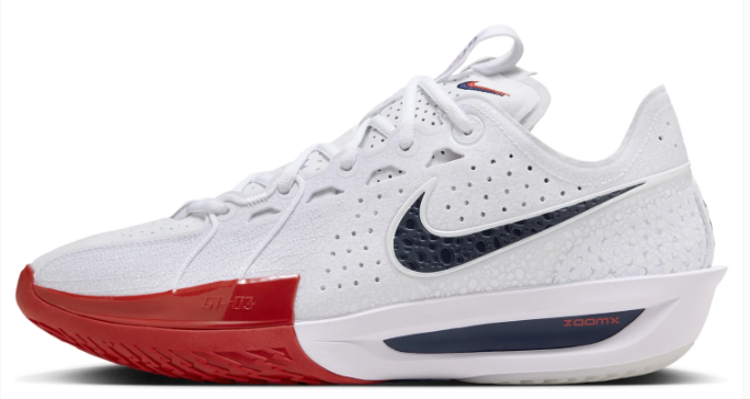 Nike Air Zoom G.T. Cut 3 EP White Black Red DV2918-103