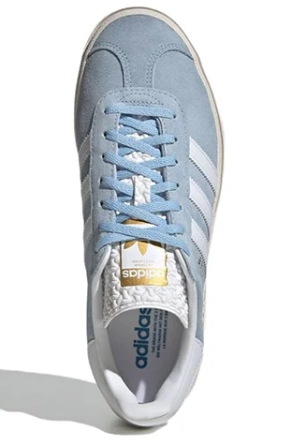 Women's adidas Gazelle Bold 'Clear Sky' Platform Sneakers
