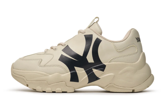 MLB Big Ball Chunky New York Yankees Sneakers - Beige