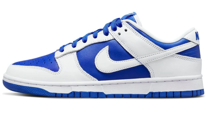 Nike Dunk Low 'Racer Blue White' Basketball Sneakers | DD1391-401