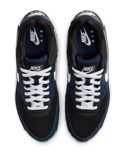 Nike Air Max 90 'Black White' Men's Sneakers