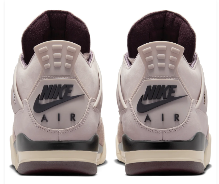 A Ma Maniére x Women's Air Jordan 4 'Fossil Stone' Sneakers