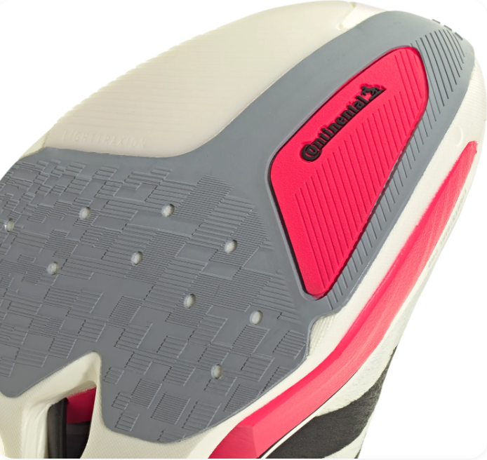 adidas Adizero Prime X3 Strung Running Shoes - Cloud White / Lucid Red